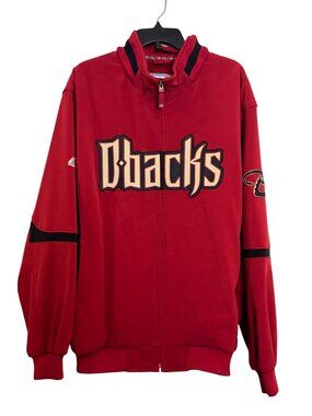 Majestic D-Backs Red Therma Base Jacket 2XL
